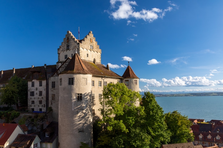 Meersburg at Lake Constance